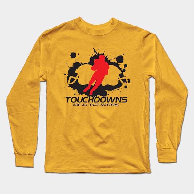 Touchdowns Long Sleeve T-Shirt by nektarinchen